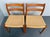 1970s Model 84 Dining Chairs in Teak and Paper Cord by Niels Otto Møller for Jl Møllers, Denmark, 1970s, Set of 4 For Sale - Image 5 of 8
