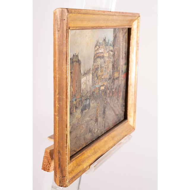 Adolfo Carducci, Paris Street Scene, Oil Painting For Sale - Image 12 of 15