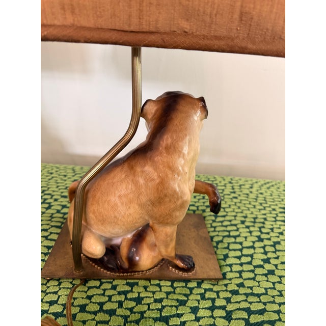 Late 19th Century Pair Meissen Porcelain Pug Dogs & One With Child For Sale - Image 5 of 11