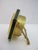 Cartier Paris Gold Plated Green Enamel Octagonal Travel Alarm Desk Clock For Sale - Image 10 of 14