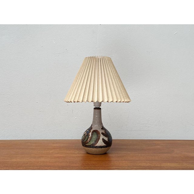 Ceramic Mid-Century Danish Studio Pottery Model 3068 Table Lamp from Søholm, 1960s For Sale - Image 7 of 18