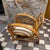 1950s Mid Century Paul Frankl Style Bent Rattan Bamboo Three Strand Pretzel Lounge Cross Hatch Pattern For Sale - Image 5 of 8