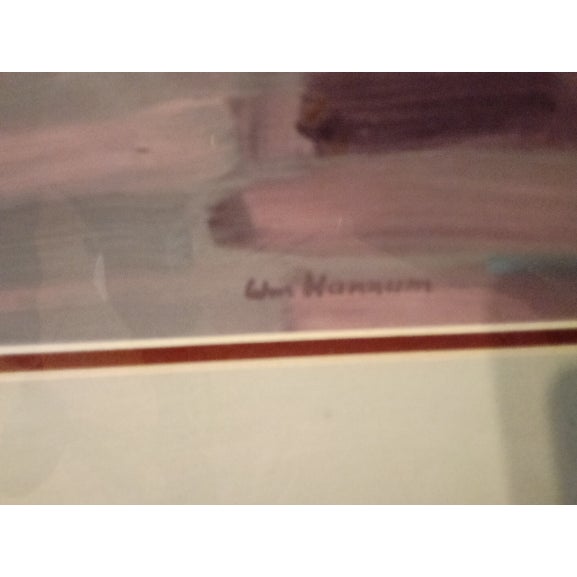 Impressionist 1970s Rolling Coastal Lands - William Hannum For Sale - Image 3 of 5