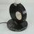 1970s Black Marble and Silver Table Lamp, 1970s For Sale - Image 5 of 7