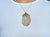 Early 20th Century Gia Certified, Antique Chinese Jade Gold Pendant Goddess Guanyin With Diamond For Sale - Image 5 of 9