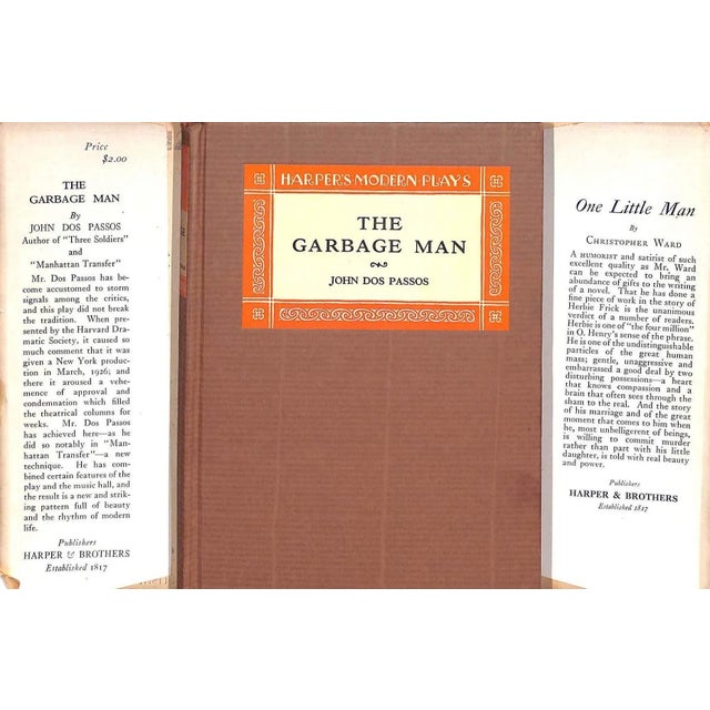 "The Garbage Man" 1926 Passos, John Dos For Sale - Image 4 of 6