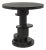 NOIR Hugo Side Table, Hand Rubbed Black For Sale