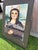 Textile 1990s Cat Mona Lisa Art on Canvas Frame Reproduction For Sale - Image 7 of 7