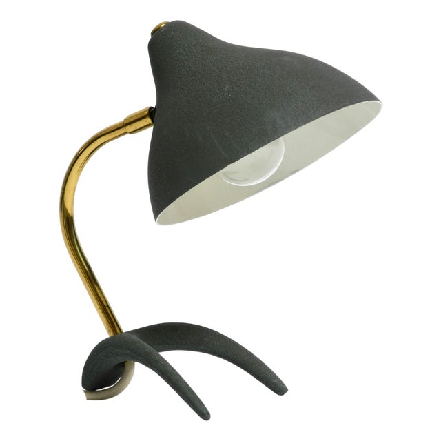 Small Mid-Century Modern Crows Foot Table Lamp by Karl Heinz Kinsky for Cosack, 1950s For Sale