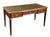 Louis XVI Style Middle Flat Desk in Mahogany For Sale - Image 9 of 9