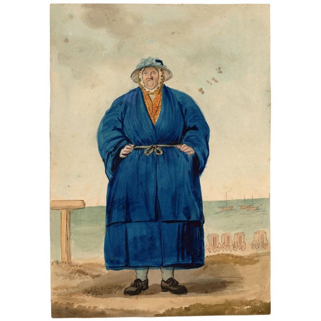 Anon. Martha Gunn, The Celebrated Bather, Brighton For Sale - Image 6 of 9