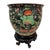 Mid 20th Century Chinese Famille Noire Porcelain Fish Bowl/Planter For Sale In Los Angeles - Image 6 of 12