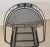 Ebony Woodard Late 20th Century Briarwood Collection Wrought Iron Four Barrel Rocker/Cantilever Chairs and Table Set. For Sale - Image 8 of 10