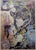 Contemporary Late 20th Century Original Athy Mixed Media Decoupage Still Life Floral Painting For Sale - Image 3 of 15