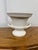 Traditional Double Handle Trophy Urn/Pedestal Vase, White For Sale - Image 3 of 12