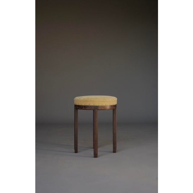 1930s Modernist Stool from H. Pander & Zonen, 1930s For Sale - Image 5 of 9