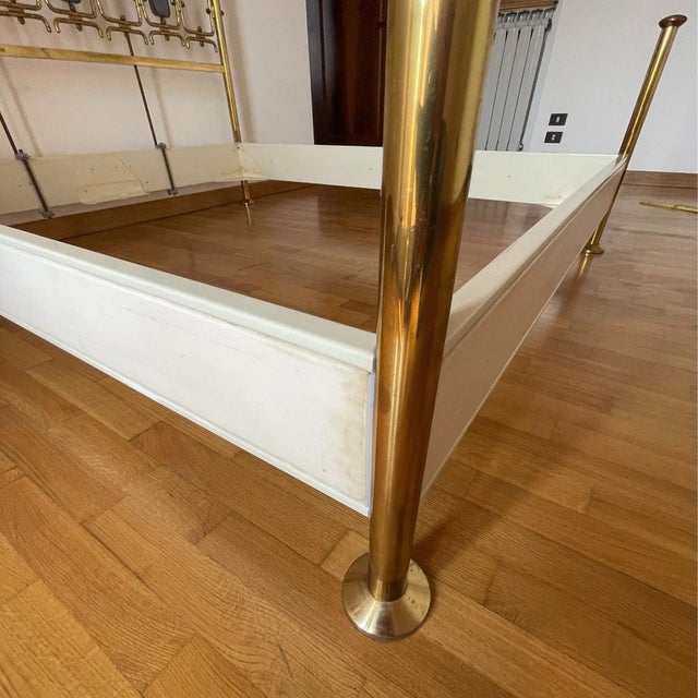 Model 8604 Bed by Osvaldo Borsani & Arnaldo Pomodoro for Tecno, Italy, 1960s For Sale - Image 16 of 18