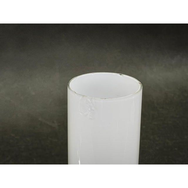 1930s Bauhaus Chrome and Opaline Glass Wall Light, Czechoslovakia, 1930s For Sale - Image 5 of 12