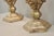 Italian Hollywood Regency Silver Carved Giltwood Candlestick Table Lamps a Pair For Sale - Image 11 of 13