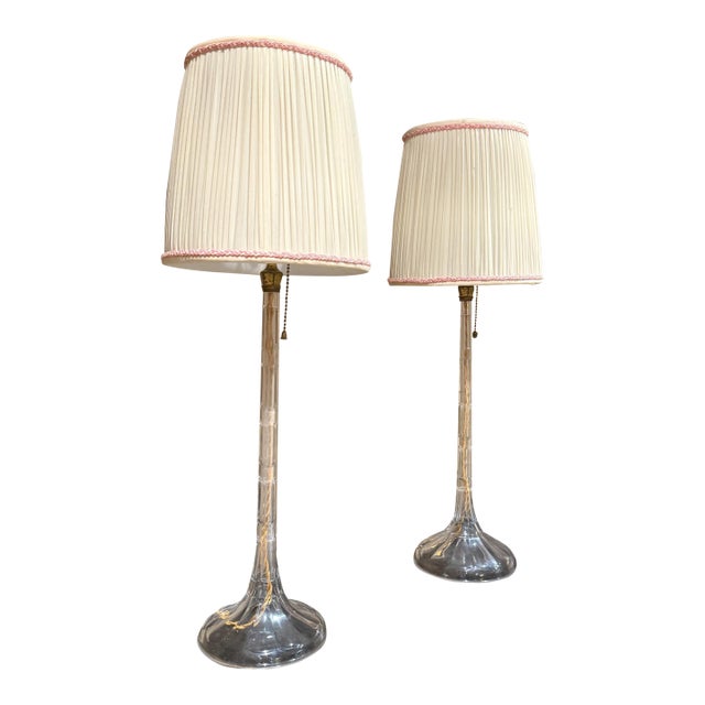 Crystal-Table-Lamp-French-De-08-25 For Sale