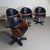 Metal Italian Barber Chairs, 1980s, Set of 4 For Sale - Image 7 of 14