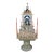 1990s Ann Ruff Large Figural Tiered Folk Art Sculpture Altar Church Shrine Statue 91" For Sale