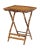 TV Tray Stand, Set of 4, Brown, Rattan For Sale - Image 4 of 5