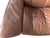 Auburn Vintage Ekhornes Leather Stressless Reclining Loveseat For Sale - Image 8 of 15