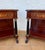 Black French Empire Wood Nightstands with Marquetry and Black Columns, 1935, Set of 2 For Sale - Image 8 of 15