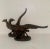 Mid-Century Bronzed Ceramic Pheasants - a Pair For Sale - Image 4 of 8