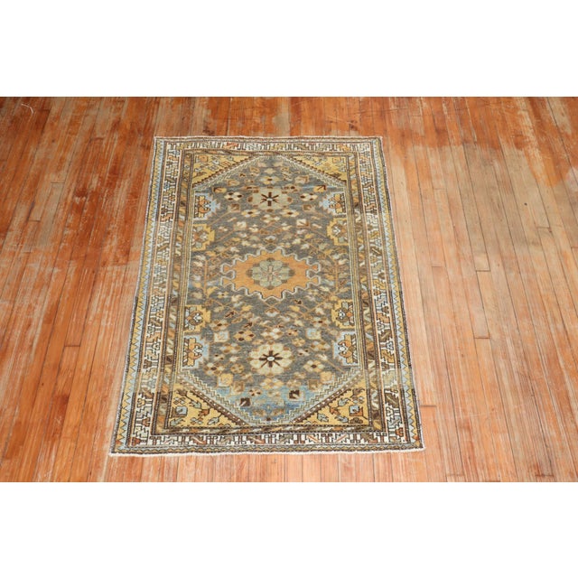 Textile Persian Malayer Rug rug no.31741 For Sale - Image 7 of 7