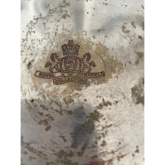 Silver-Plated Champagne Bucket or Wine Cooler from Royal Sheffield, in Very Good conditions. Designed 1950 to 1959 This...