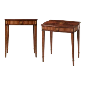 Pair of Hepplewhite Style Side Tables