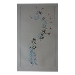 Hans Bellmer, Ball Games, Original Engraving For Sale