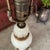 Vintage Italian Marble & Alabaster Urn Lamp 13" Elegant Design With Brass Accents For Sale In Kansas City - Image 6 of 18