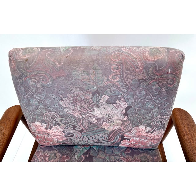 Danish Diplomat Armchair Model Fd 209 in Teakwood by Finn Juhl for France & Søn, 1960s For Sale - Image 15 of 17