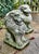 Stone Lion Guardians, 1930s, Set of 2 For Sale - Image 4 of 9