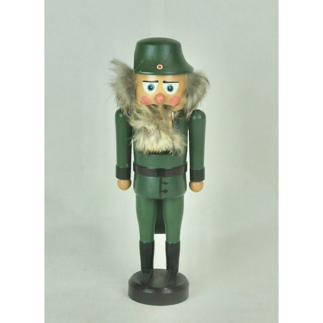 Green German Nutcracker in Green Costume, 1960s For Sale - Image 8 of 8