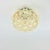 Mid-Century Modern 1970s Large Mid-Century Modern Amber Bubble Glass Flush Mount by Helena Tynell for Limburg, Germany For Sale - Image 3 of 11