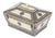 Antique Anglo-Indian Sadeli Mosaic Bone Box, Sarcophagus Form, 19th C. For Sale