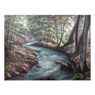 Jules Robert Chatelain, La Drize de Troinex, Genève, 1963, Oil on Canvas, Framed For Sale