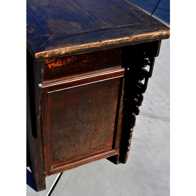 Antique Mongolian Chest Console Table Chairish