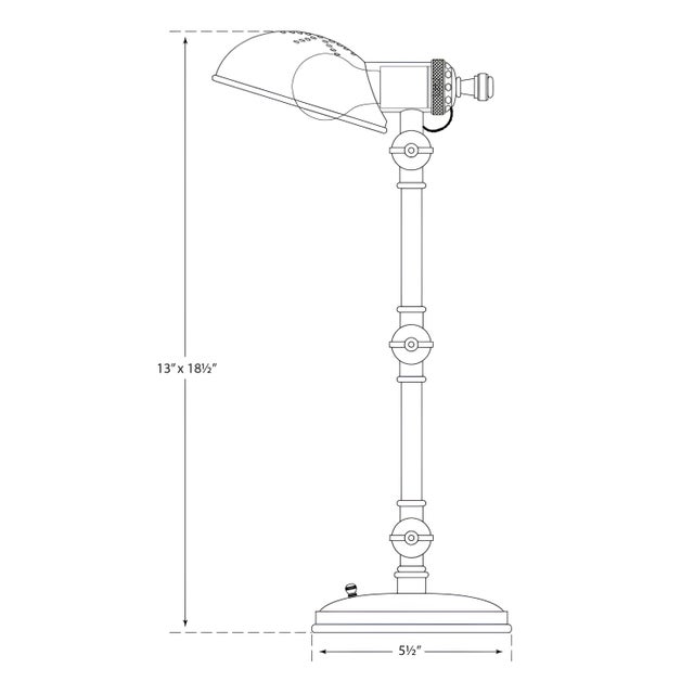 Visual Comfort Chapman & Myers for Visual Comfort Signature The Pixie in Bronze For Sale - Image 4 of 4