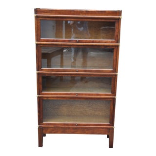 Early 20th Century Globe Wernicke Barrister Bookcase For Sale