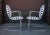 Francois Carre Francois Carre Cantilever Garden Chairs - Set of Four For Sale - Image 4 of 6