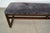 2000’s Postmodern Sled Bench in Chenille For Sale - Image 9 of 12
