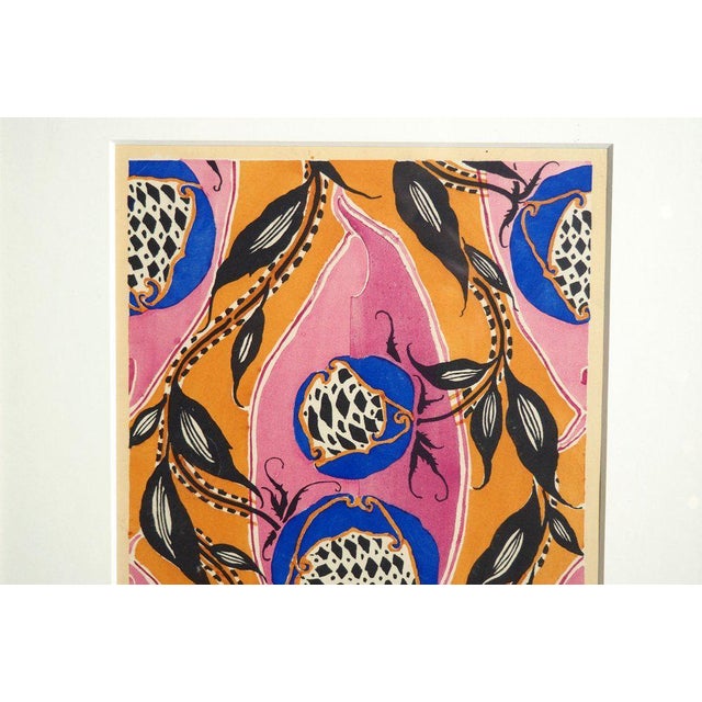 Antique Woodcut in the Style of Matisse, 1910s, Set of 3 For Sale - Image 8 of 14