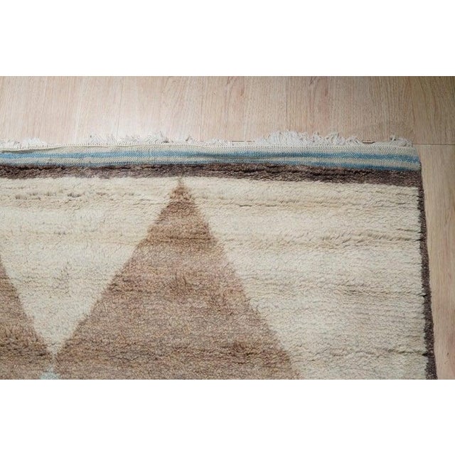 10x14 Multicolor Hand-Knotted Wool Diamond Cascade Geometric Modern Carpet Rug For Sale - Image 4 of 8