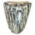 Andrianna Shamaris Minimalist Modern Organic Petrified Wood Side Table For Sale