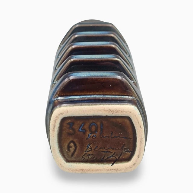 Northern Lights Ceramic Vase by Einar Johansen for Søholm, 1960s For Sale - Image 17 of 18